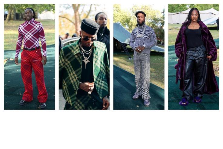 How Nigerian celebrities showed up at London Fashion Week [gettyimages]