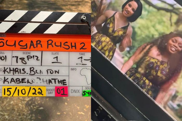 Sugar Rush 2  filming in Johannesburg [Instagram/jadeosiberu]