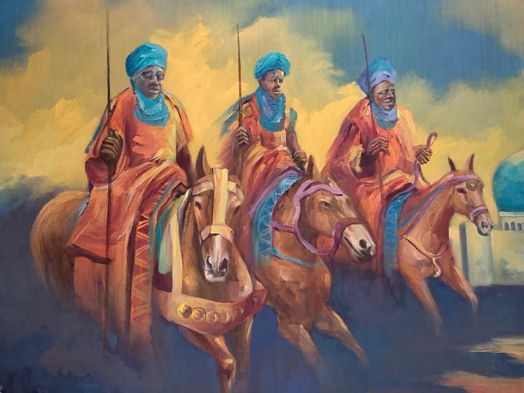 One of the artworks displayed during the opening ceremony of MMA2 art gallery. [Pulse]