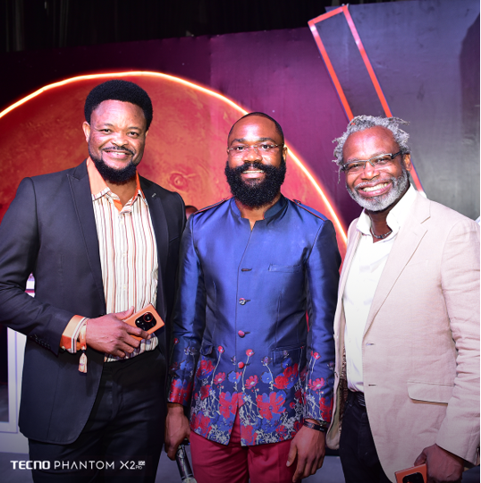 How celebrities lit up the TECNO Phantom X2 launch.