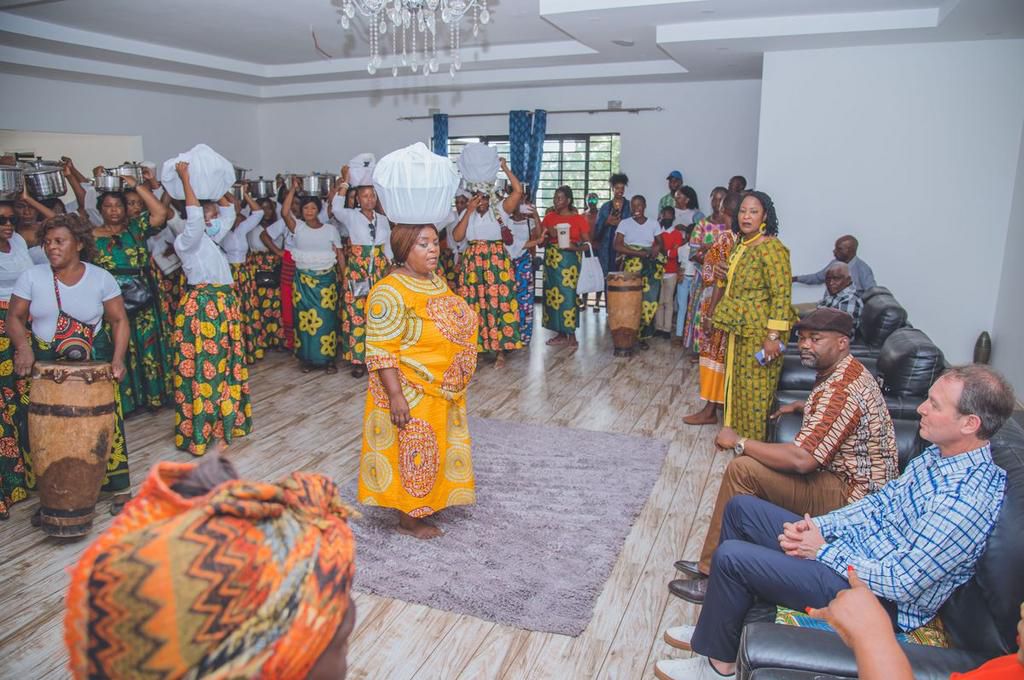 The meal being presented to the groom and his friends [Eater]