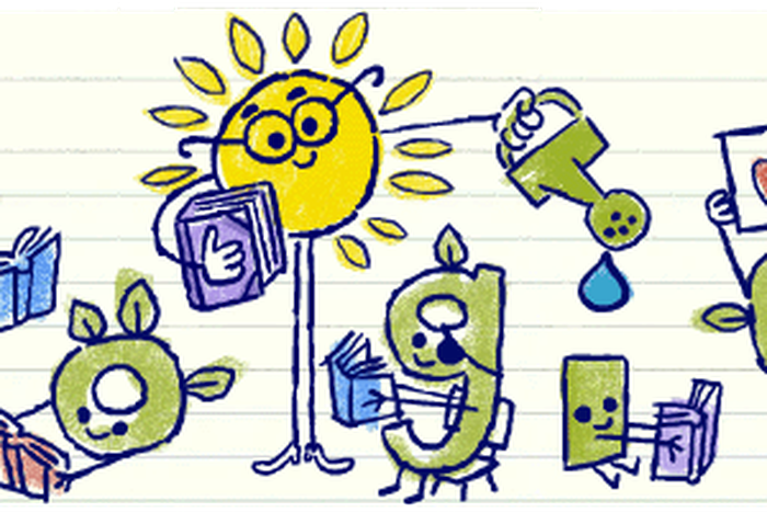 Google doodle celebrates Teachers (Credit: Google)