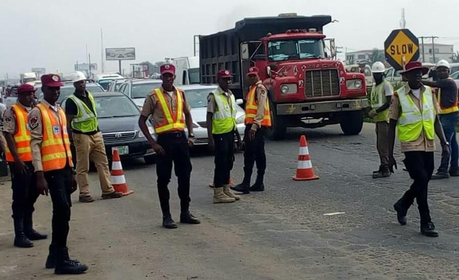 FRSC about to open Kara Bridge on Lagos-Ibadan Expressway to traffic on Sunday in Lagos