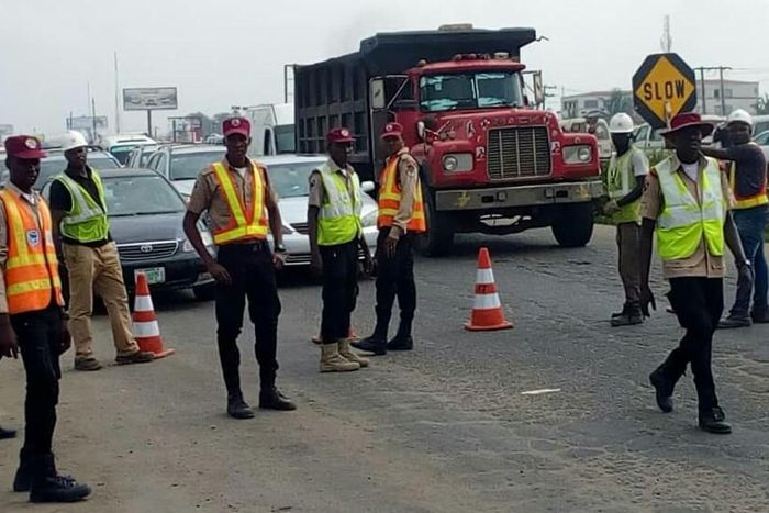 FRSC about to open Kara Bridge on Lagos-Ibadan Expressway to traffic on Sunday in Lagos