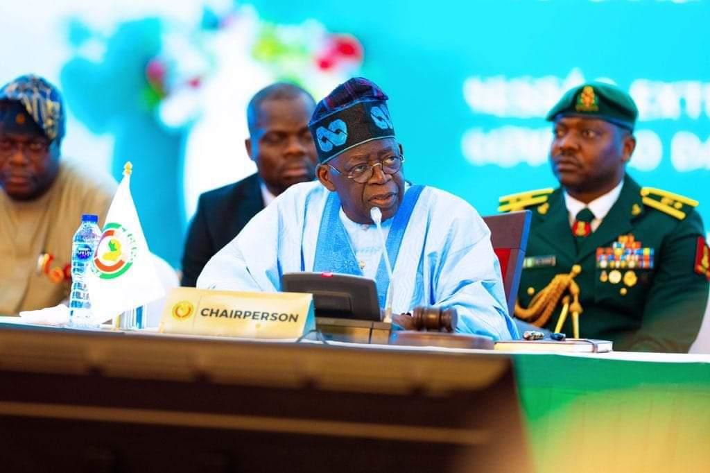ECOWAS Chairman, President Bola Tinubu [Presidency]