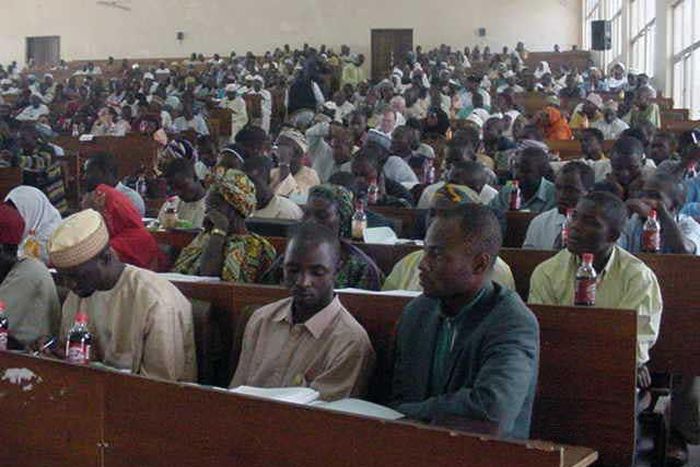 Students in Nigerian university