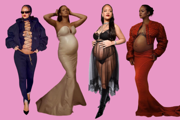 Maternity fashion looks inspired by Fenty Beauty founder, musician Rihanna