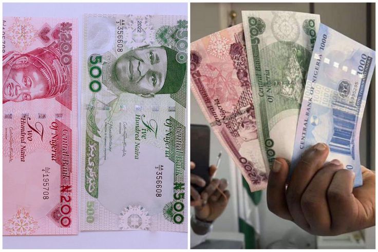 The newly-designed notes