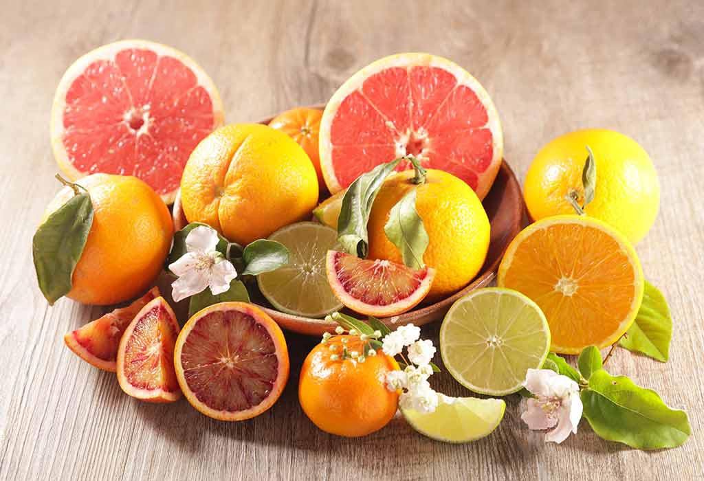 Citrus fruits cause bad breath [Firstcry]