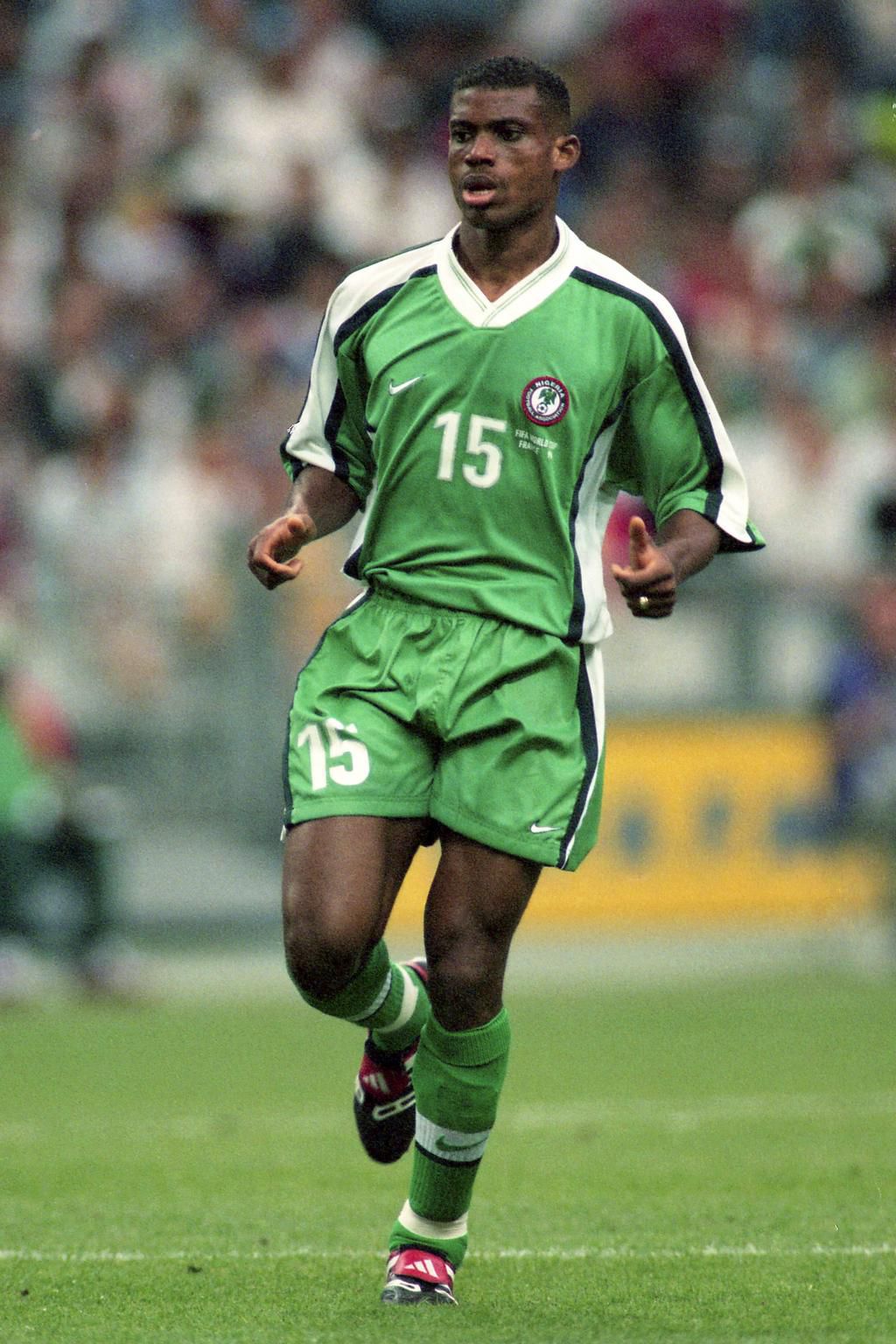 Sunday Oliseh played at two World Cups with Nigeria and won the Olympic gold in 1996