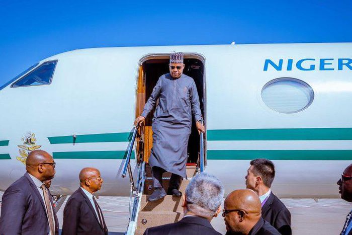 Shettima arrives Beijing [PN]