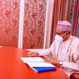 EFCC chairman, Abdulrasheed Bawa, with President Muhammadu Buhari [Presidency]