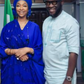Hajia Hannatu Musawa,  Minister of Art, Culture and Creative Economy and Abiola Abdulkareem, newly  S.A, Civil Service Affairs
