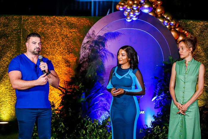Dr Charles, Freda Francis and Eki Egunbor [L-R]