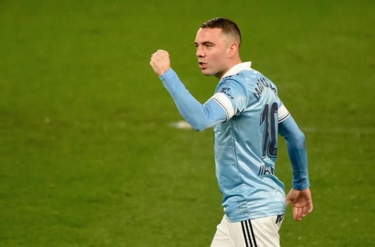 Top of the charts: Celta Vigo's Spanish forward Iago Aspas