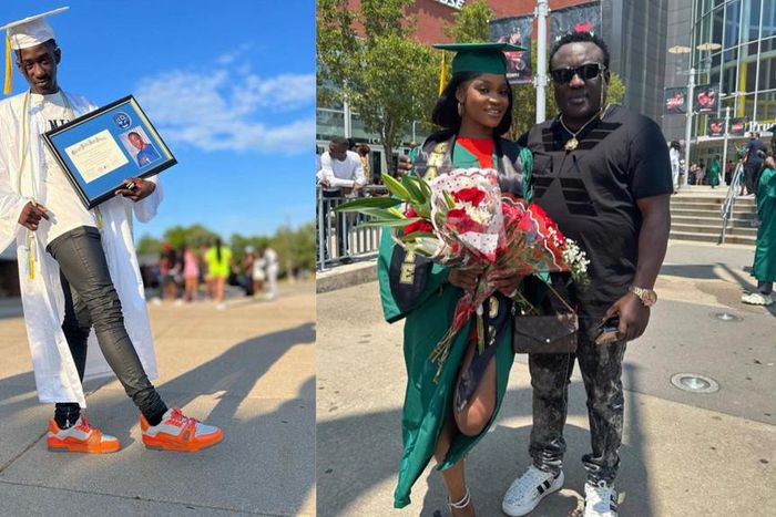 Proud Dads! Osupa, Pasuma celebrate children's academic achievements in US. [File]