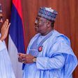 President Muhammadu Buhari and President of the Senate, Dr. Ahmad Lawan. [Twitter/@SPNigeria]