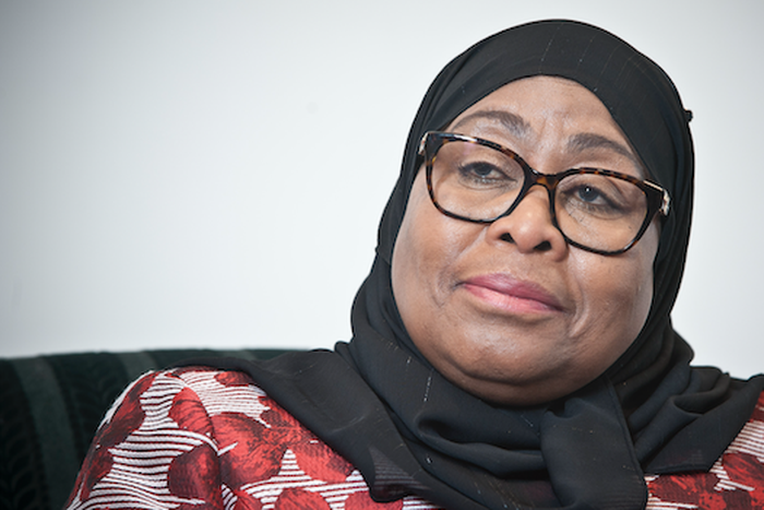 President Samia Suluhu Hassan of Tanzania (Image Source: Vincent Fournier for JAMG)