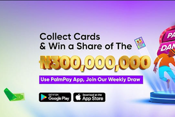 Join PalmPay’s Dance Fiesta and win a share of 300 million naira.