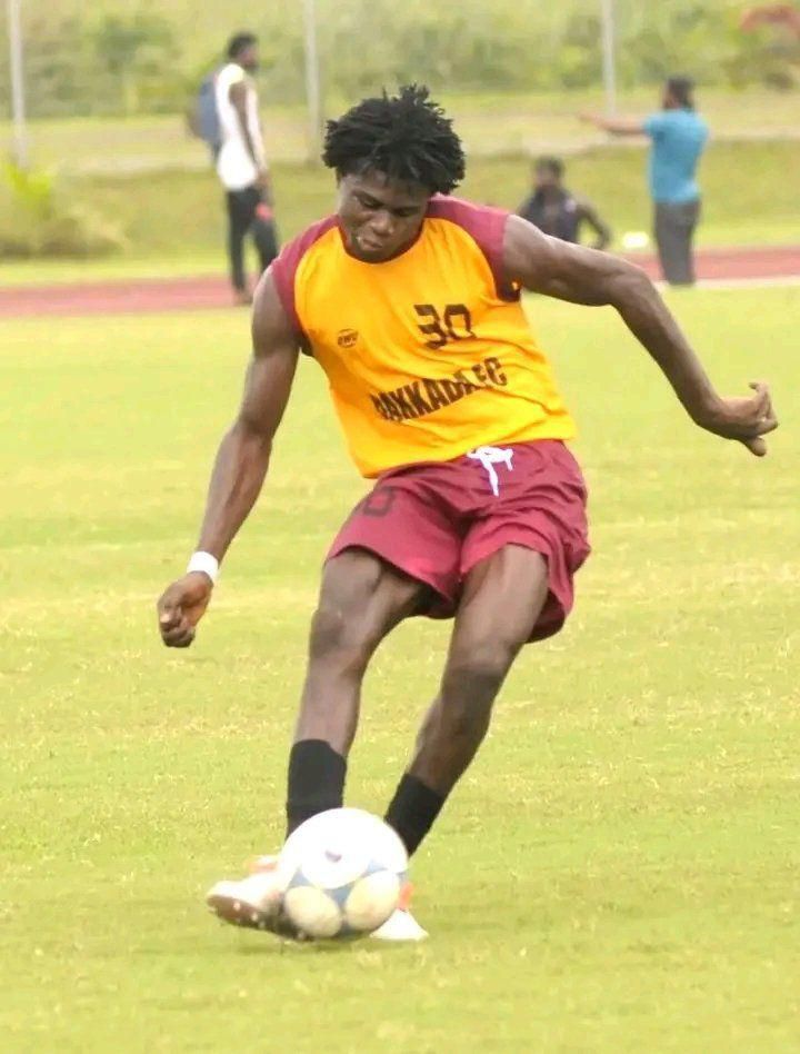 Daniel Daga scored a late equalizer for Dakkada in their season opener against Bayelsa United