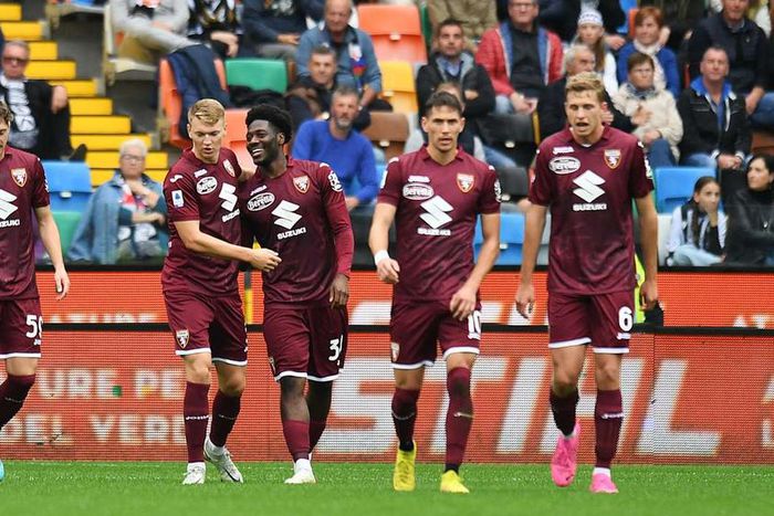 Ola AIna scored only his second-ever Serie A goal for Torino as they won 2-1 at Udinese