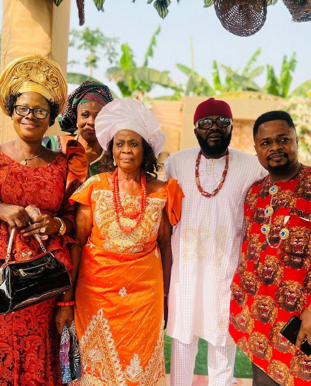 Here's your first look at Nkiru Sylvanus’ star-studded traditional marriage