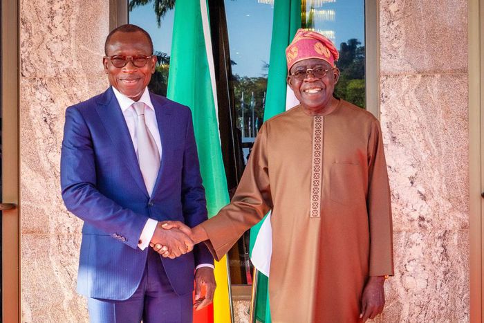 President Patrice Tallon  of Benin Republic and President Bola Tinubu [Premium Times]