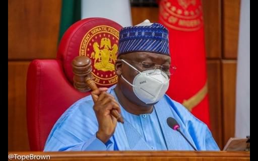 President of the Senate, Ahmad Lawan (Tope Brown/NASS)