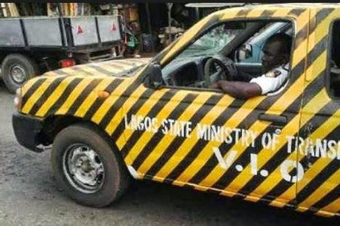 A Vehicle Inspection Officer (VIO)