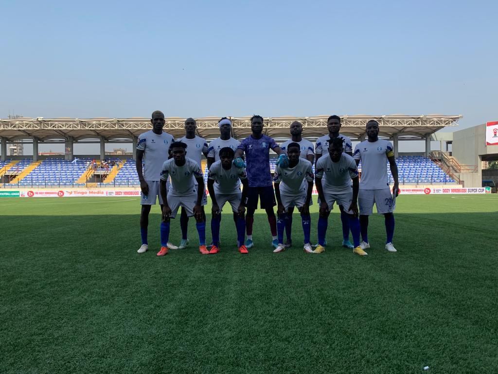 3SC line up during NPFL preseason tournament