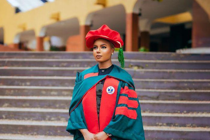 Nancy Isime is now a doctor