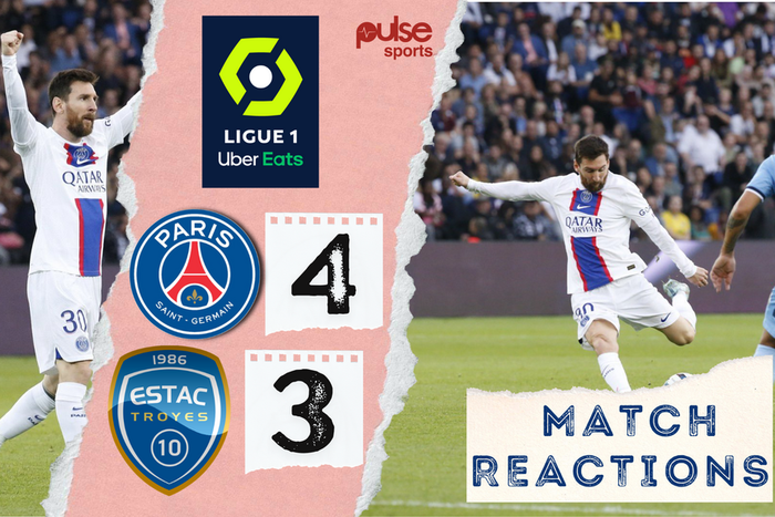 Lionel Messi inspires PSG to comeback against Troyes in Ligue 1