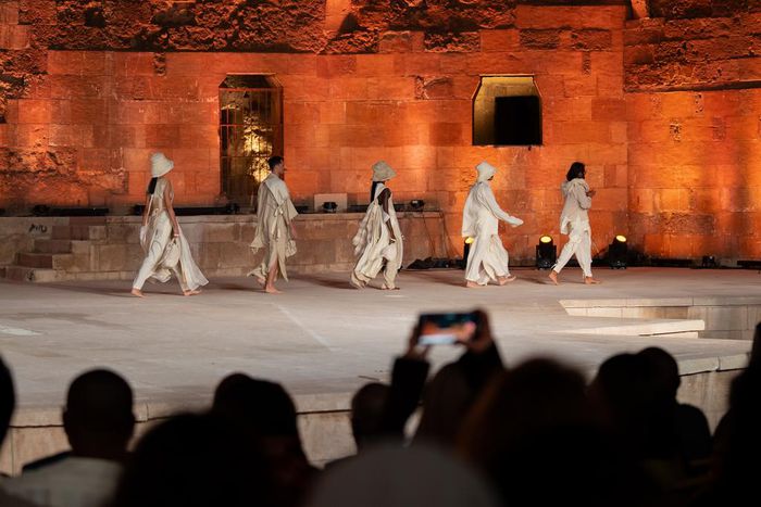 Haus of Stone models on the CANEX Presents Africa runway