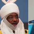 L-R: Emir of Kano, Lamido Sanusi and ex-Kano State governor, Abdullahi Ganduje. [Getty Images/Guardian]
