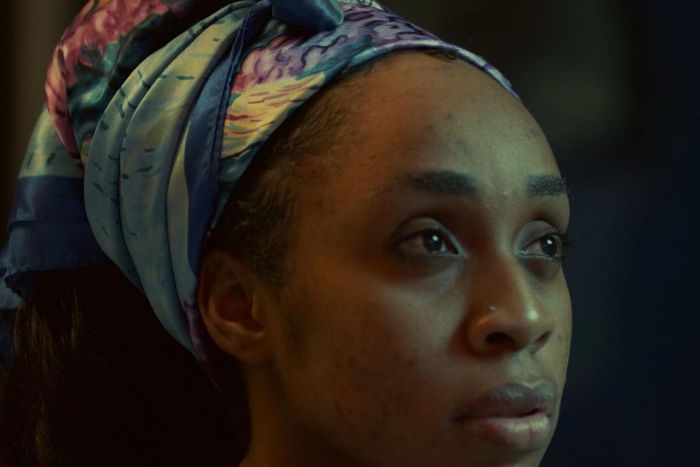 Isoken Aruede plays Azeezah Sama in The Delectable Azeezah Sama [Instagram/@ekunwe]