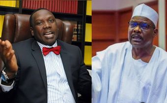 Daniel Bwala and Ali Ndume. [Facebook]