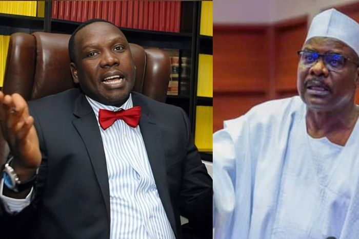 Daniel Bwala and Ali Ndume. [Facebook]