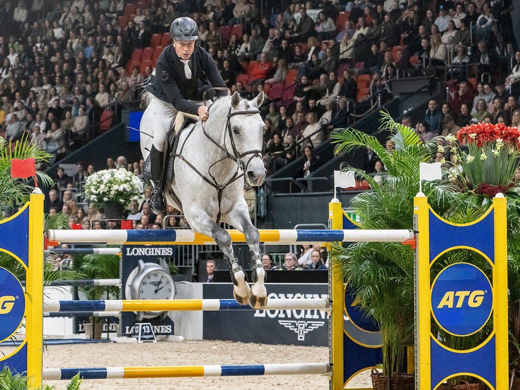 Swedish equestrian Rolf-Gran Bengtsson is competing at 62 years old.