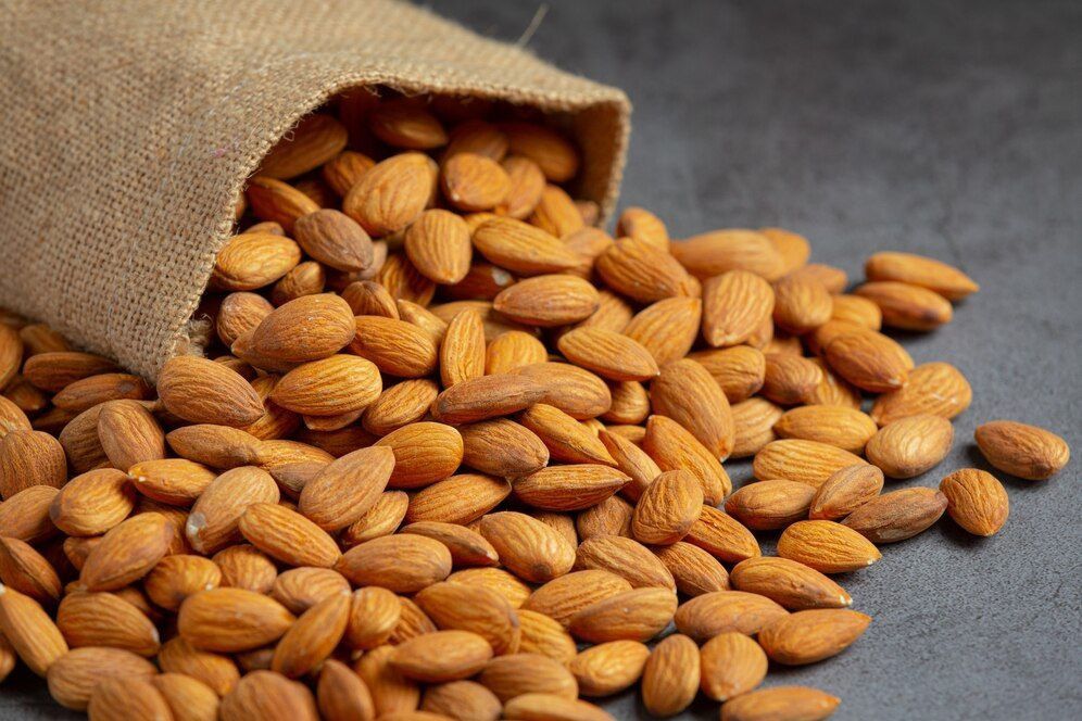 Almonds contain healthy fats and fibre [CollectLo]