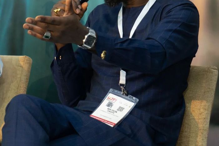 Don Omope, one of the producers of the 2016 Blockbuster, Wedding Party, and a technical consultant for Filmlab Africa [Instagram/@donomope]