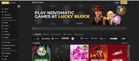 Lucky Block - Best Gambling Site Overall