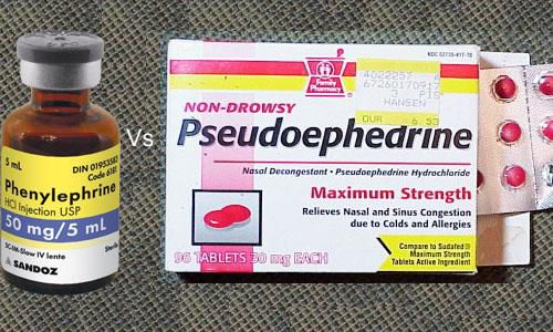 Pseudoephedrine [DifferenceBetween]