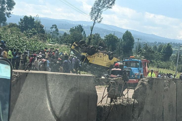 12 dead, scores injured as bus collides with trailer in Niger State