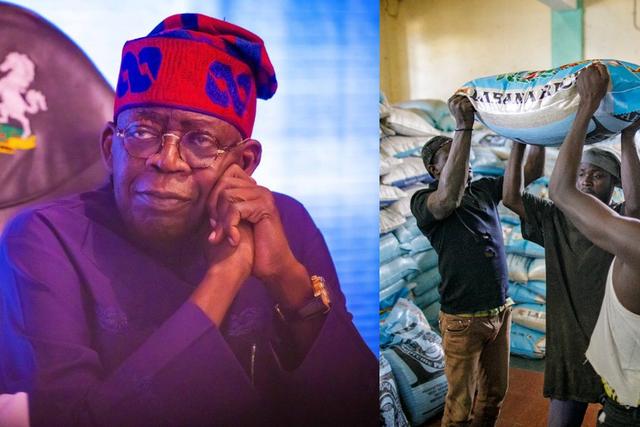The Federal Government recently concluded plans to sell a 50kg bag of rice at ₦40,000 to public servants with a view to alleviating the food crisis in the nation and its effects on Nigerians. [Facebook/Getty Images]