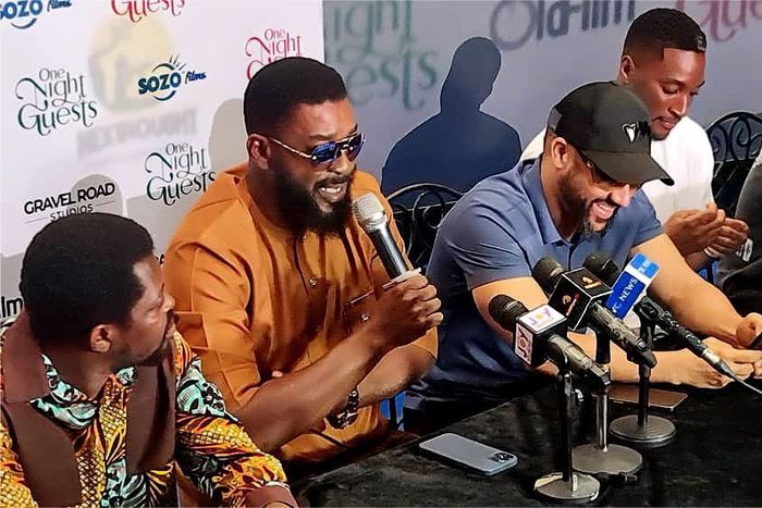 Chidi Mokeme in a christmas movie