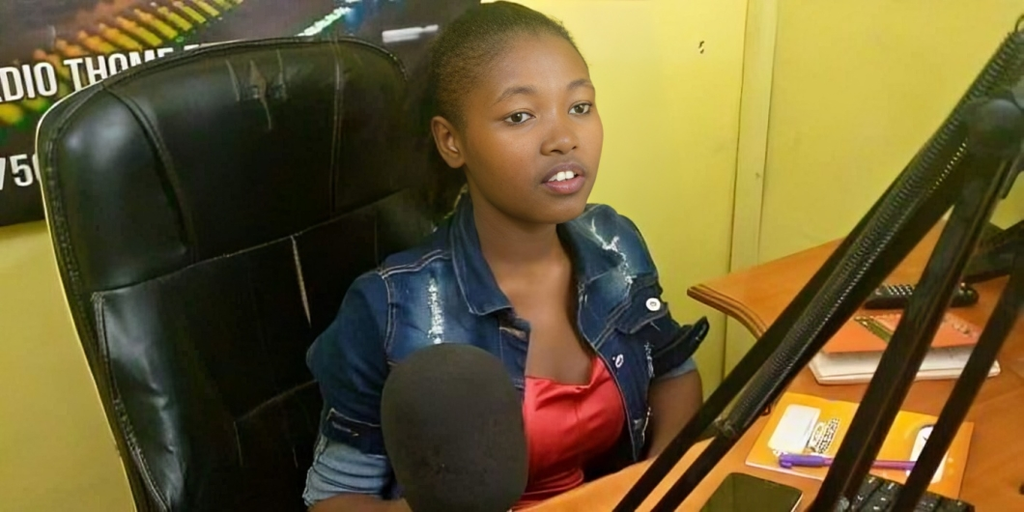 The late Radio Thome FM presenter, Caroline Nyarwai