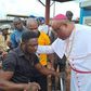 Bishop shares free fuel to okada riders in Enugu amid hardship