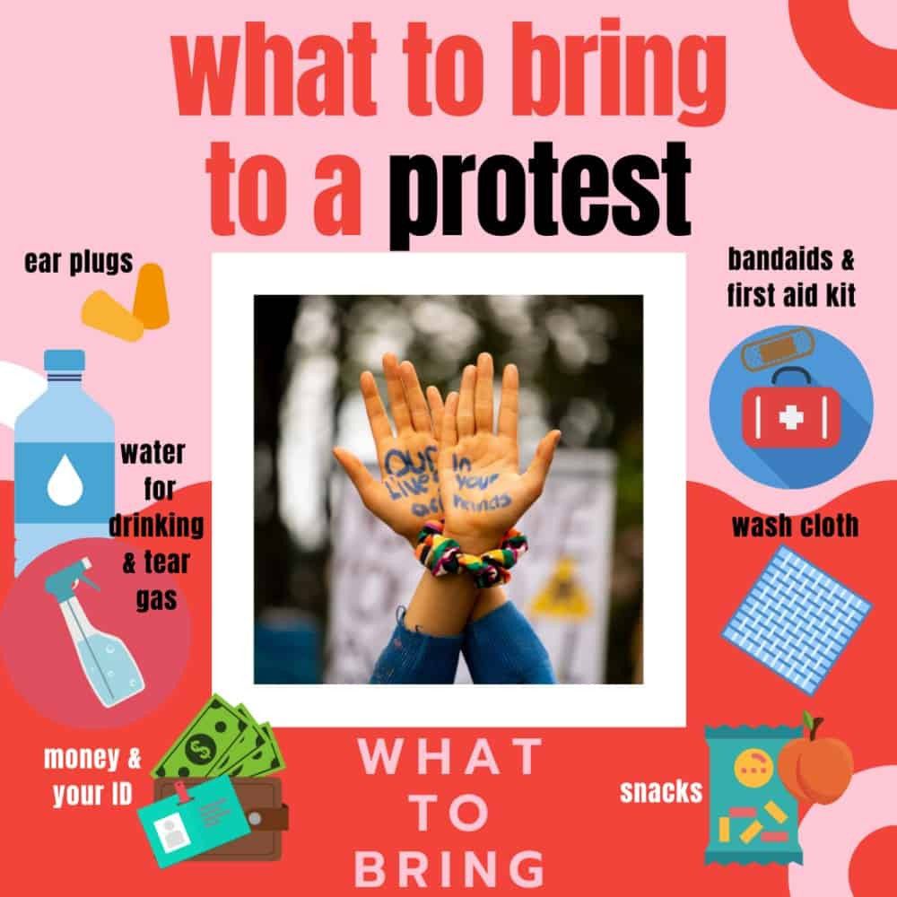 What to pack for a protest [ShaundaNecole]