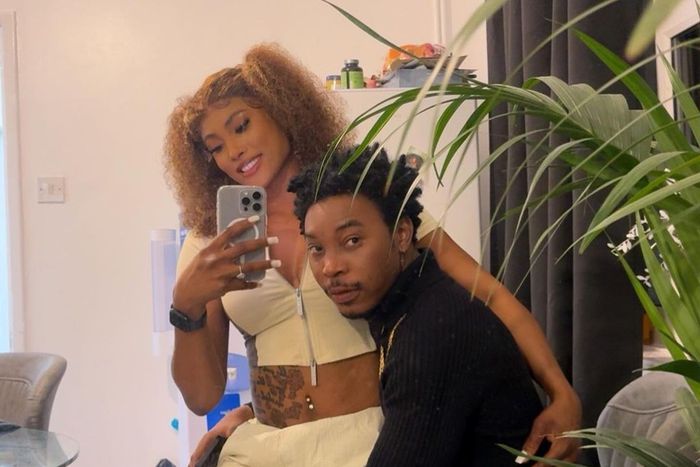 Singer Solidstar and his fiancée [Instagram/Officialsolidstar]