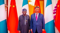 President Bola Tinubu during his state visit to China [Presidency/X]